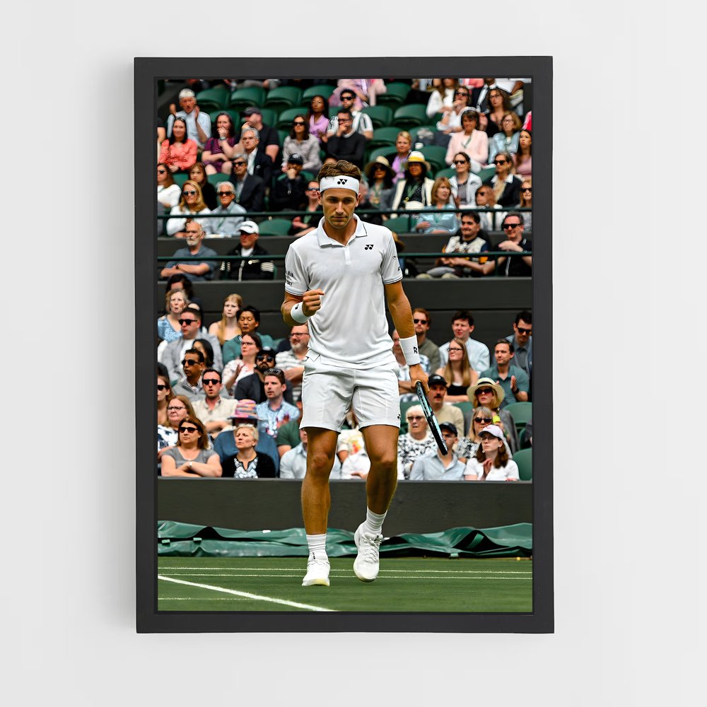 Poster Casper ruud fluide – affiche Tennis (vue 2)